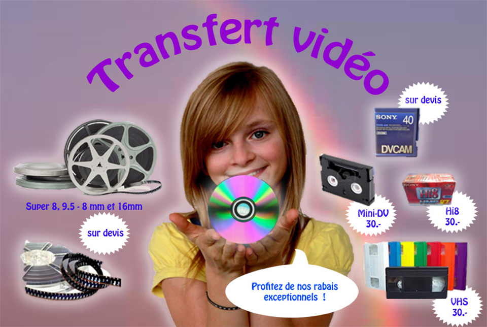 Kit De Transfert Super 8 Et 8mm Numérique Hd